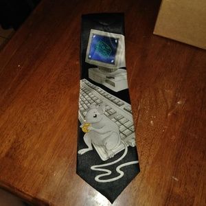 Addiction Mouse & Computer tie